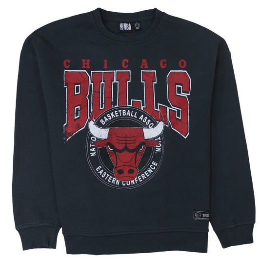 Womens UK Size 14 NBA Black Pullover Sweatshirt