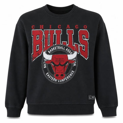 Womens UK Size 14 NBA Black Pullover Sweatshirt