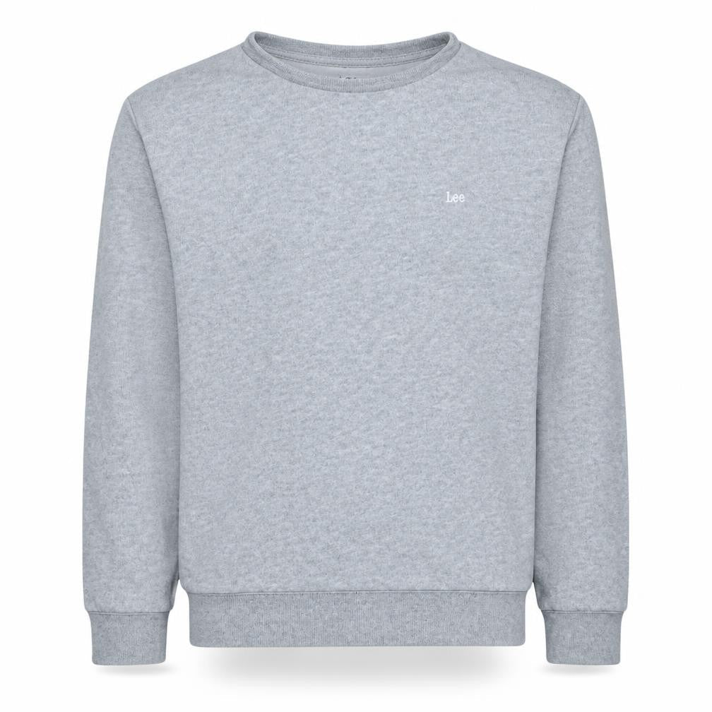 Mens UK Size L Lee Grey Pullover Sweatshirt