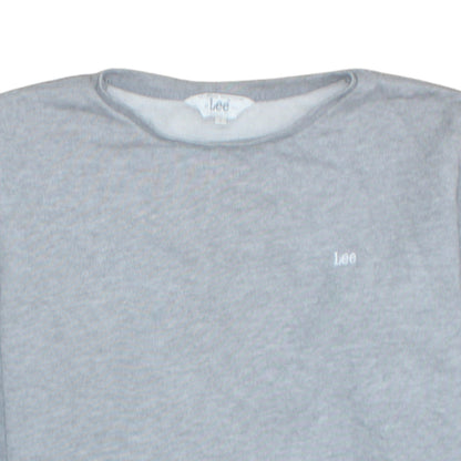 Mens UK Size L Lee Grey Pullover Sweatshirt