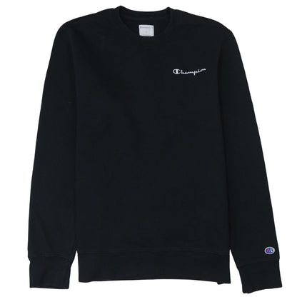 Mens UK Size M Champion Black Pullover Sweatshirt
