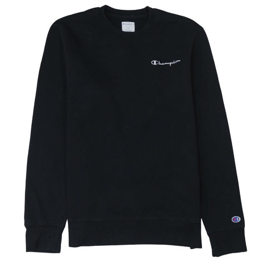 Mens UK Size M Champion Black Pullover Sweatshirt