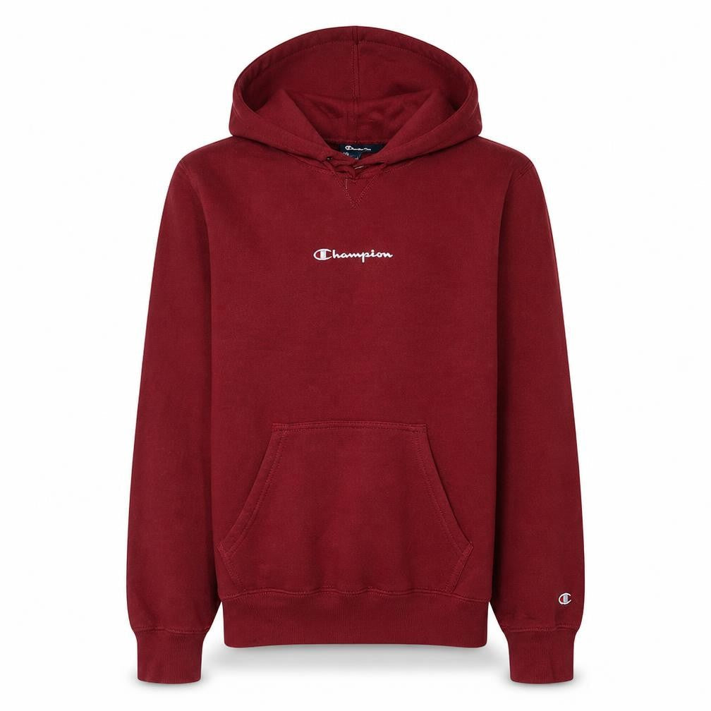 Mens UK Size S Champion Red Pullover Hoodie