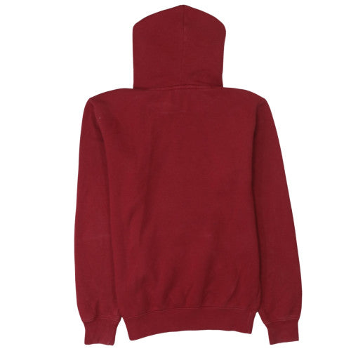 Mens UK Size S Champion Red Pullover Hoodie