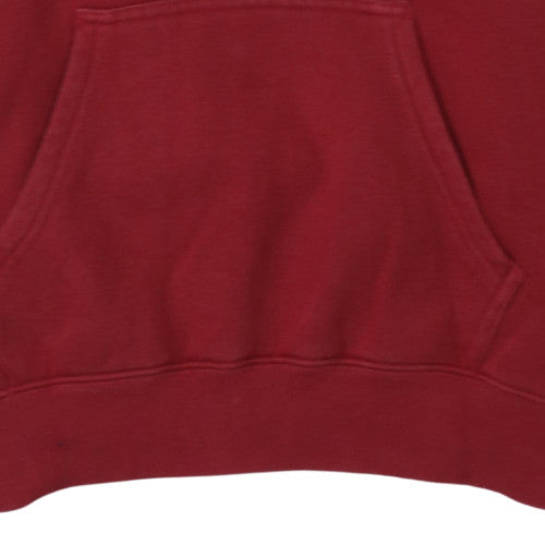 Mens UK Size S Champion Red Pullover Hoodie