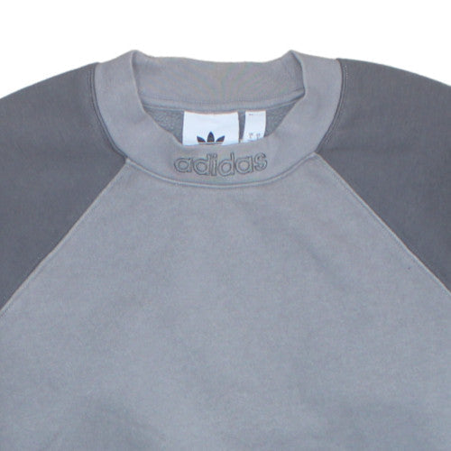 Mens UK Size S adidas Grey Pullover Sweatshirt