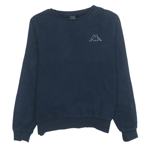 Mens UK Size L Kappa Blue Pullover Sweatshirt
