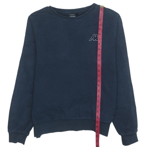 Mens UK Size L Kappa Blue Pullover Sweatshirt