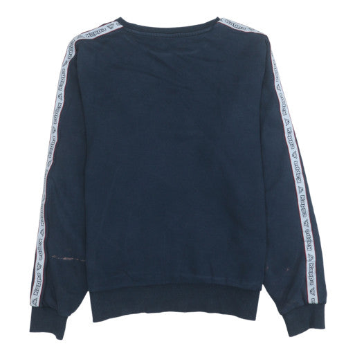Mens UK Size L Kappa Blue Pullover Sweatshirt