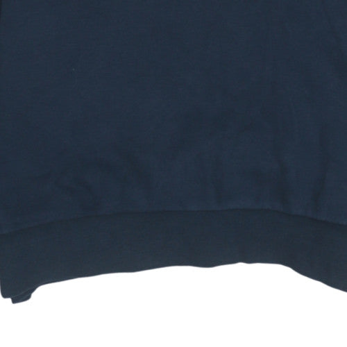 Mens UK Size L Kappa Blue Pullover Sweatshirt