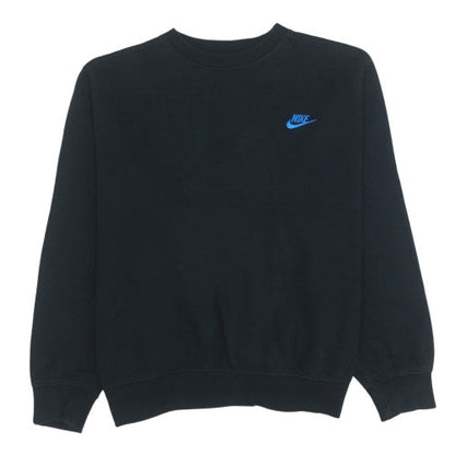 Mens UK Size L Nike Black Pullover Sweatshirt
