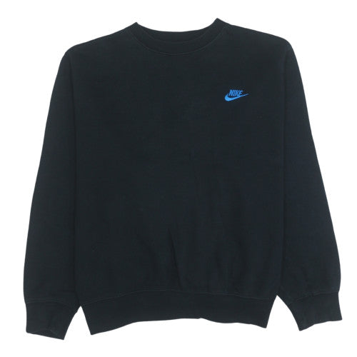 Mens UK Size L Nike Black Pullover Sweatshirt