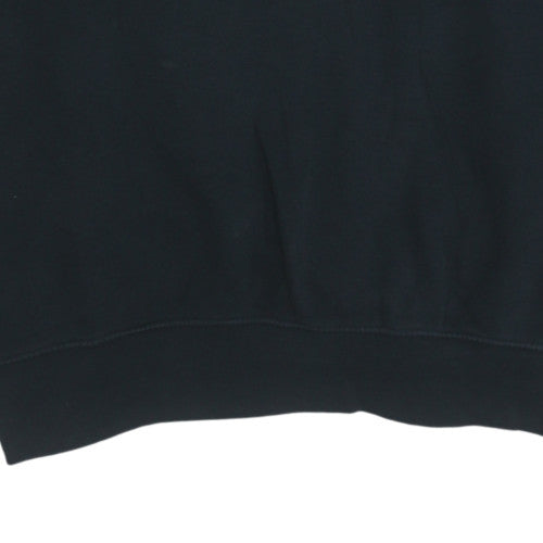 Mens UK Size L Nike Black Pullover Sweatshirt