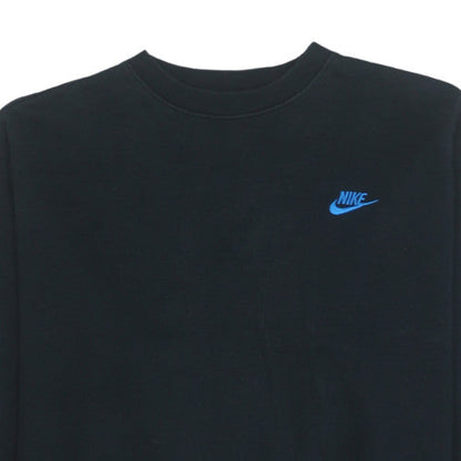 Mens UK Size L Nike Black Pullover Sweatshirt