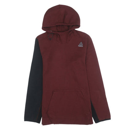 Mens UK Size M Reebok Red Pullover Hoodie