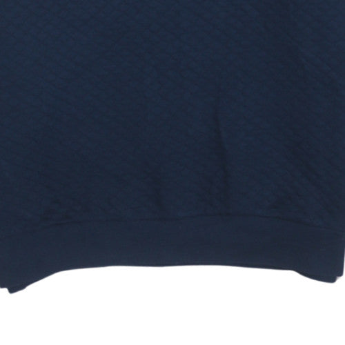 Mens UK Size M HUGO BOSS Blue Pullover Sweatshirt