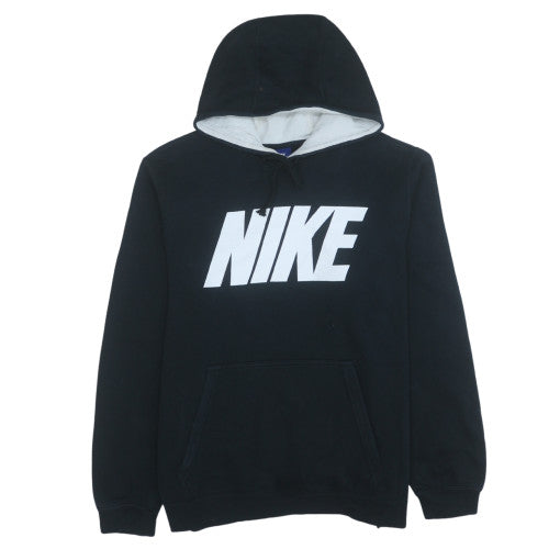 Mens UK Size L Nike Black Pullover Hoodie