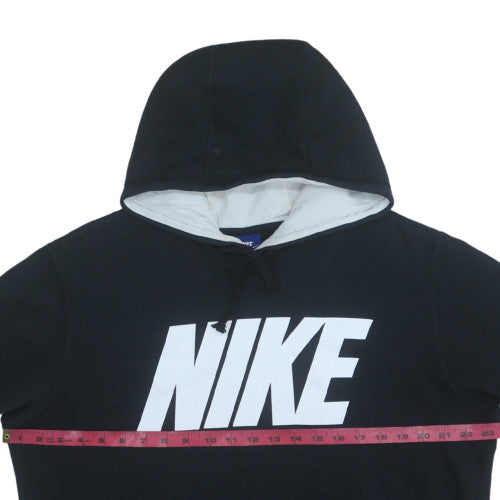 Mens UK Size L Nike Black Pullover Hoodie