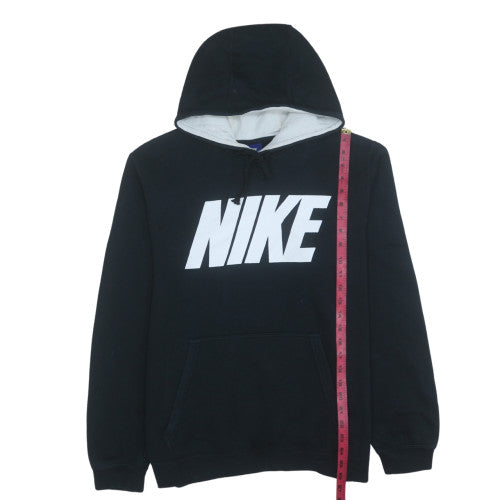 Mens UK Size L Nike Black Pullover Hoodie