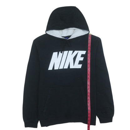 Mens UK Size L Nike Black Pullover Hoodie