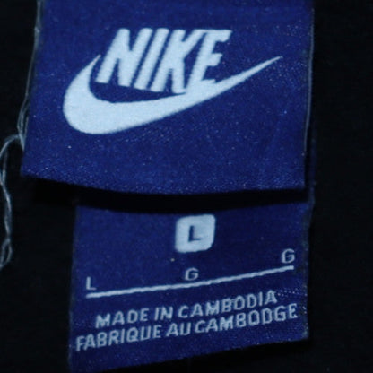 Mens UK Size L Nike Black Pullover Hoodie