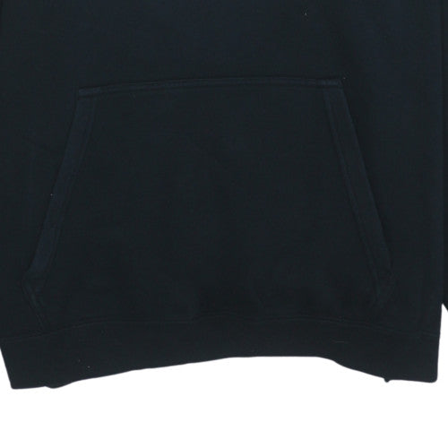 Mens UK Size L Nike Black Pullover Hoodie