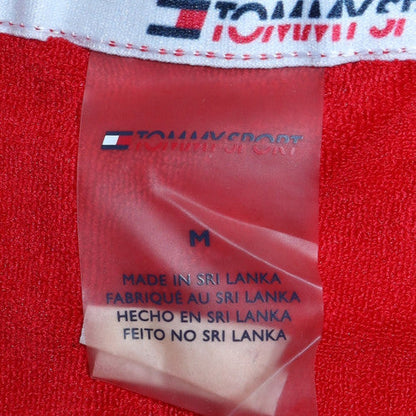 Mens UK Size M Tommy Sport Red Pullover Hoodie