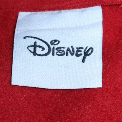 Womens UK Size L Disney Red Pullover Hoodie