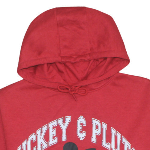 Womens UK Size L Disney Red Pullover Hoodie