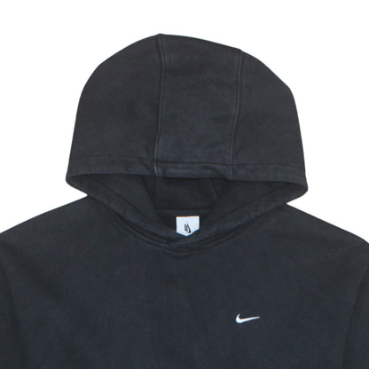 Mens UK Size L Nike Black Pullover Hoodie