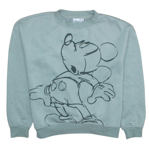 Womens UK Size XS Disney Blue Pullover Sweatshirt