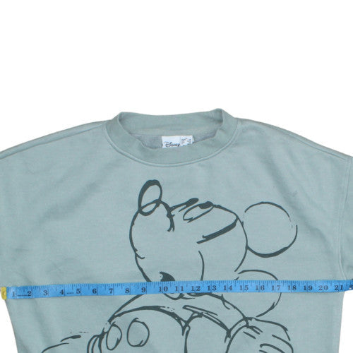 Womens UK Size XS Disney Blue Pullover Sweatshirt