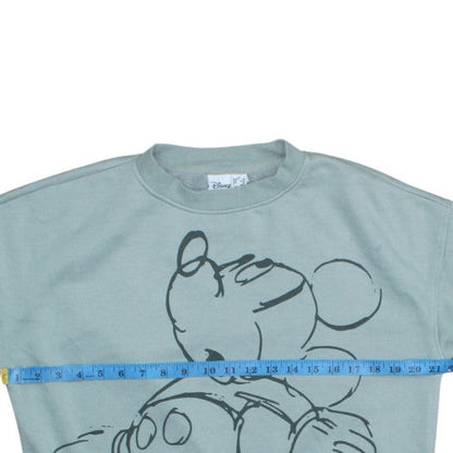 Womens UK Size XS Disney Blue Pullover Sweatshirt
