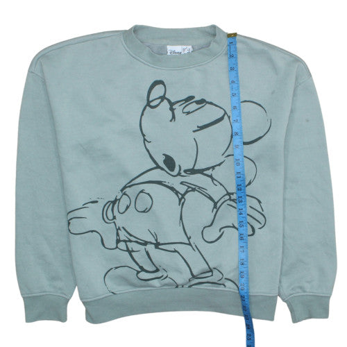 Womens UK Size XS Disney Blue Pullover Sweatshirt
