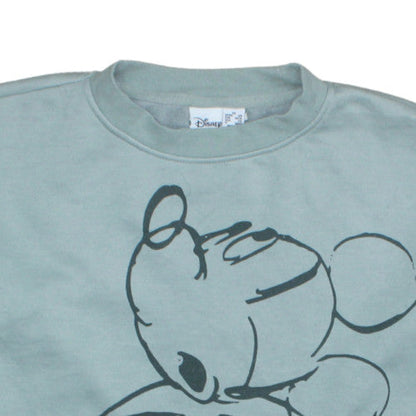 Womens UK Size XS Disney Blue Pullover Sweatshirt