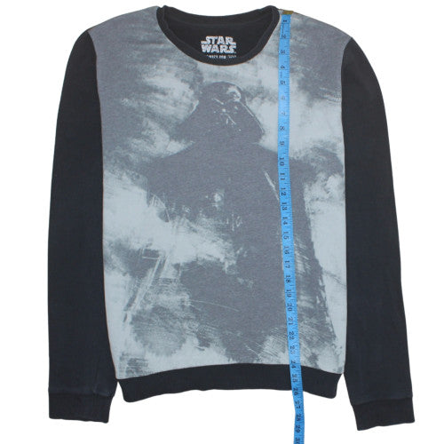 Mens UK Size L Star Wars Black Pullover Sweatshirt