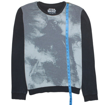 Mens UK Size L Star Wars Black Pullover Sweatshirt