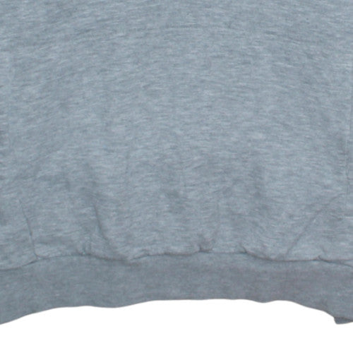 Mens UK Size L PUMA Grey Pullover Hoodie