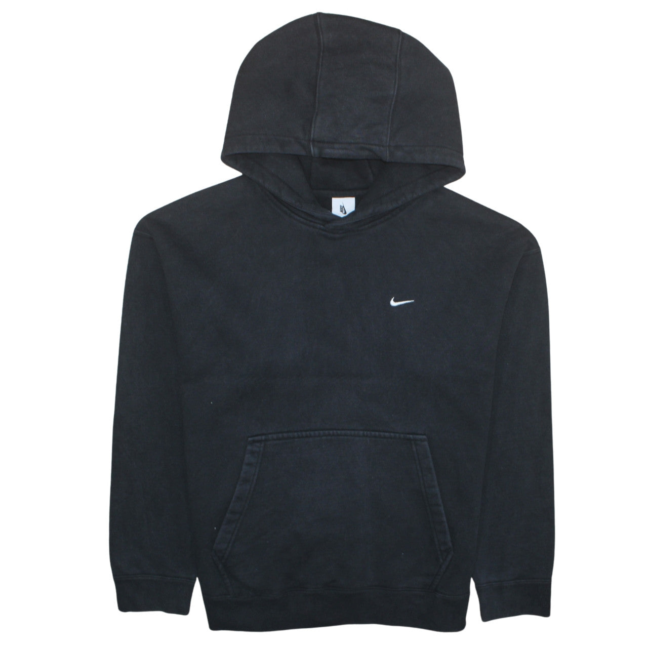 Mens UK Size L Nike Black Pullover Hoodie