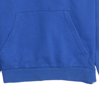 Mens UK Size M adidas Blue Pullover Hoodie