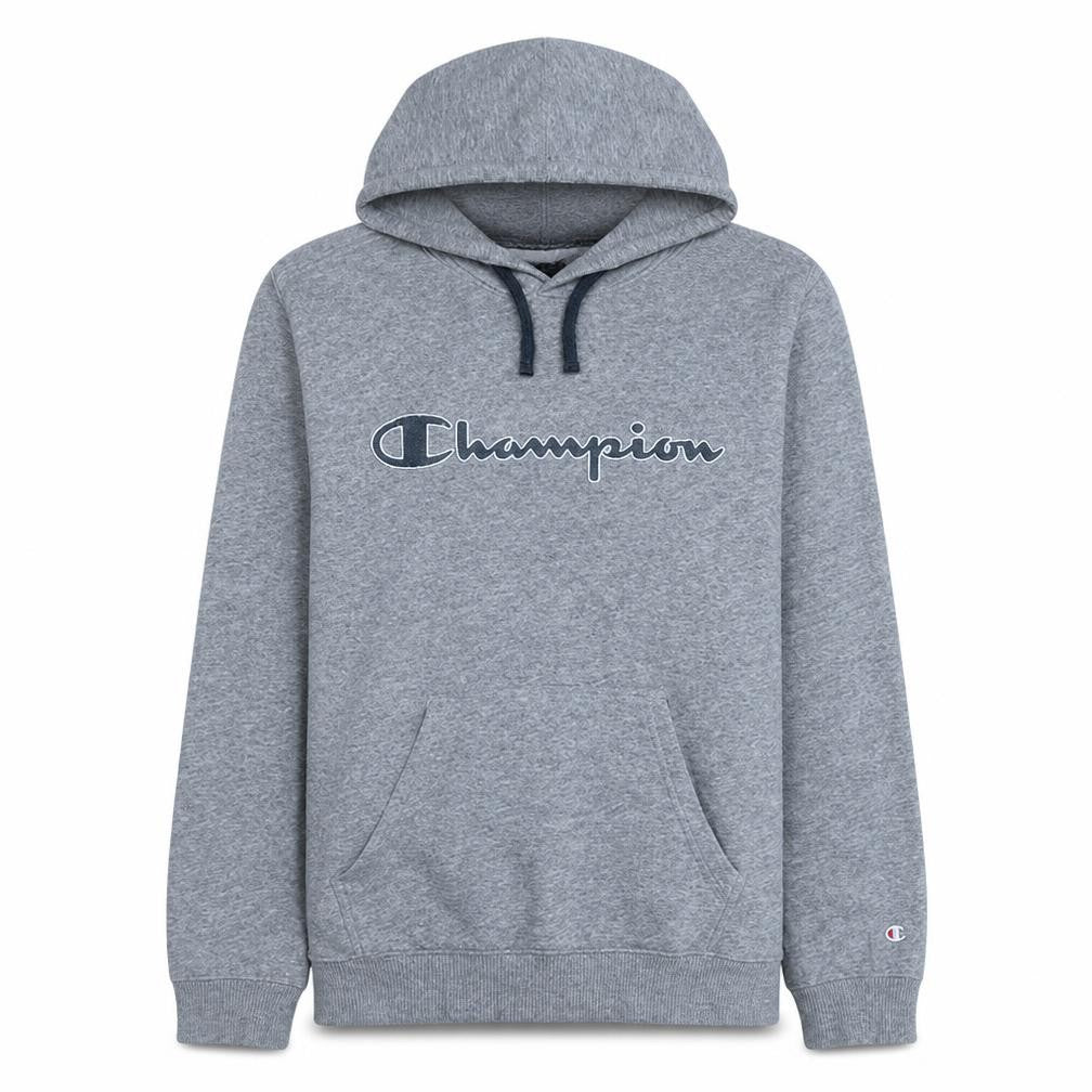 Mens UK Size M Champion Grey Pullover Hoodie