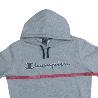 Mens UK Size M Champion Grey Pullover Hoodie