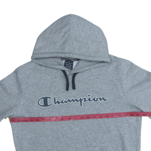 Mens UK Size M Champion Grey Pullover Hoodie