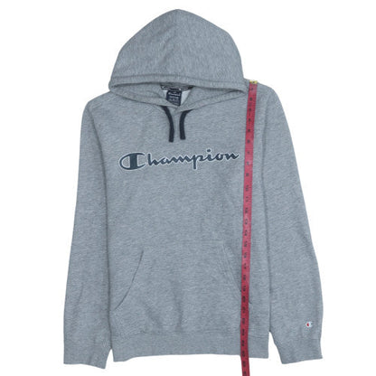 Mens UK Size M Champion Grey Pullover Hoodie