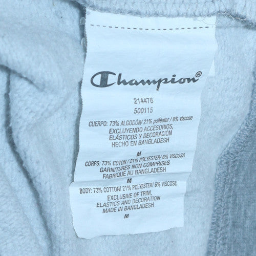 Mens UK Size M Champion Grey Pullover Hoodie