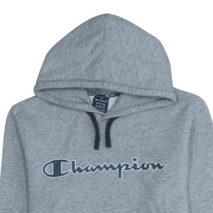 Mens UK Size M Champion Grey Pullover Hoodie