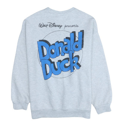 Womens UK Size 2XS Disney Grey Pullover Sweatshirt