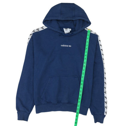 Mens UK Size S adidas Blue Pullover Hoodie