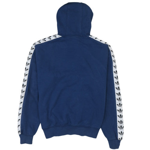 Mens UK Size S adidas Blue Pullover Hoodie