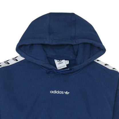 Mens UK Size S adidas Blue Pullover Hoodie